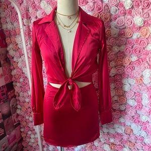 Satin Dress